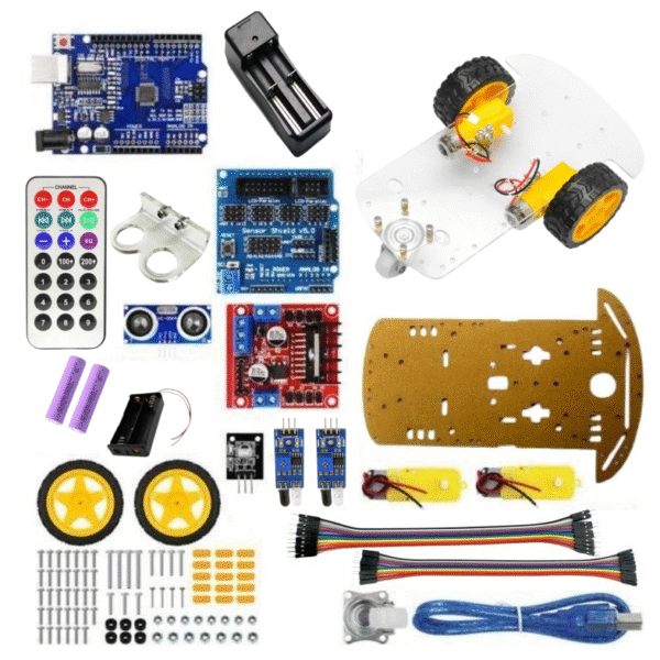 2WD Arduino Smart Robot Car Kit (Unassembled)