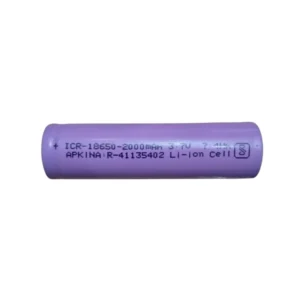 Li-Ion 3.7V 18650 Rechargeable Battery Cell (2000mAh)