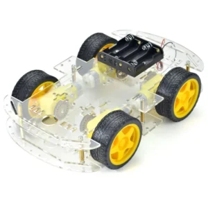4WD Acrylic Robot Car Chassis