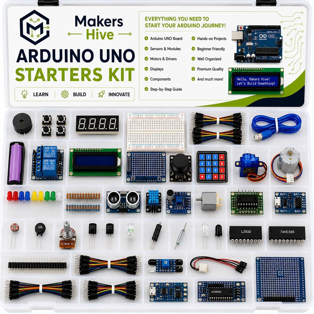 Arduino Starter Kit with Component Box