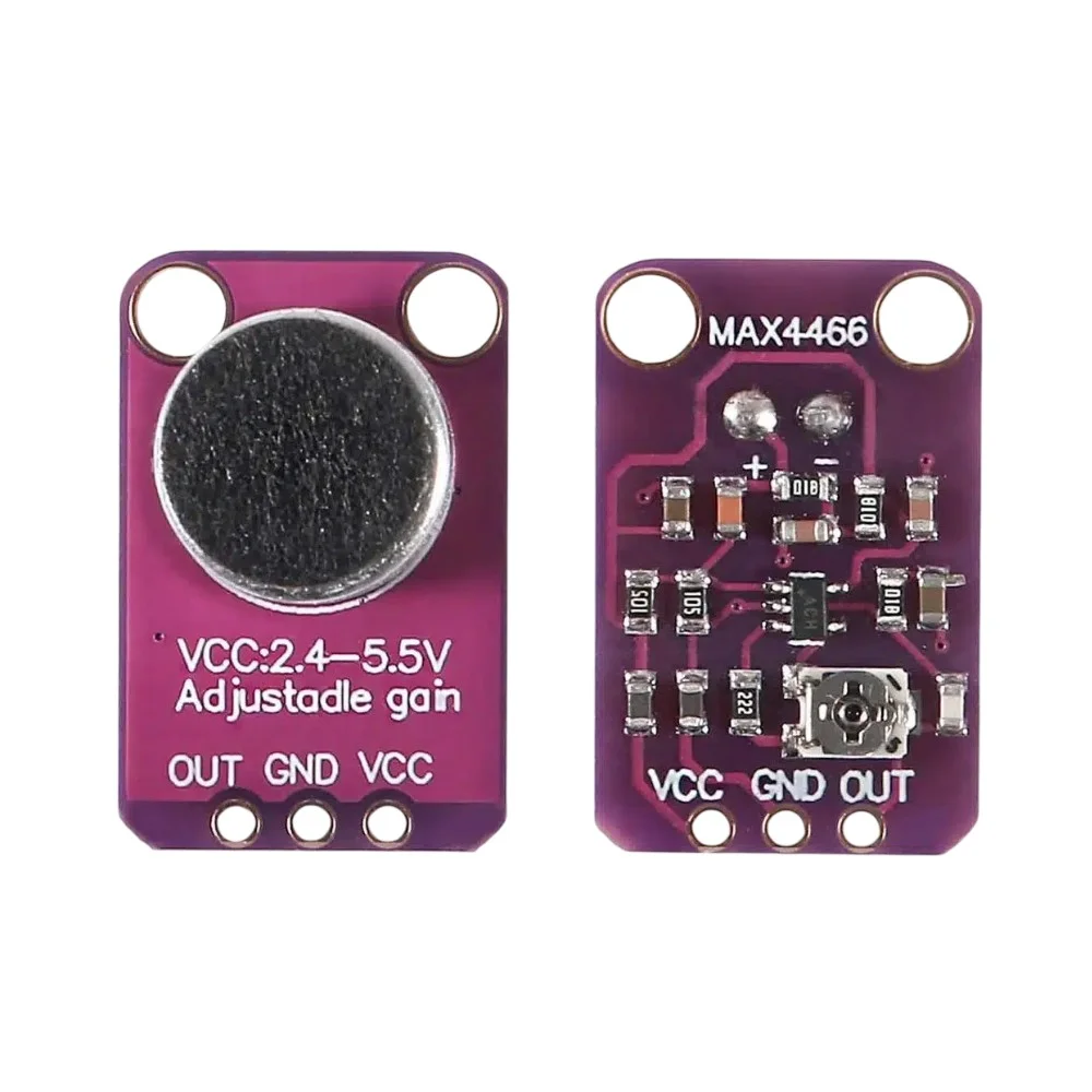 GY-MAX4466 Electret Microphone Amplifier Module - Image 2