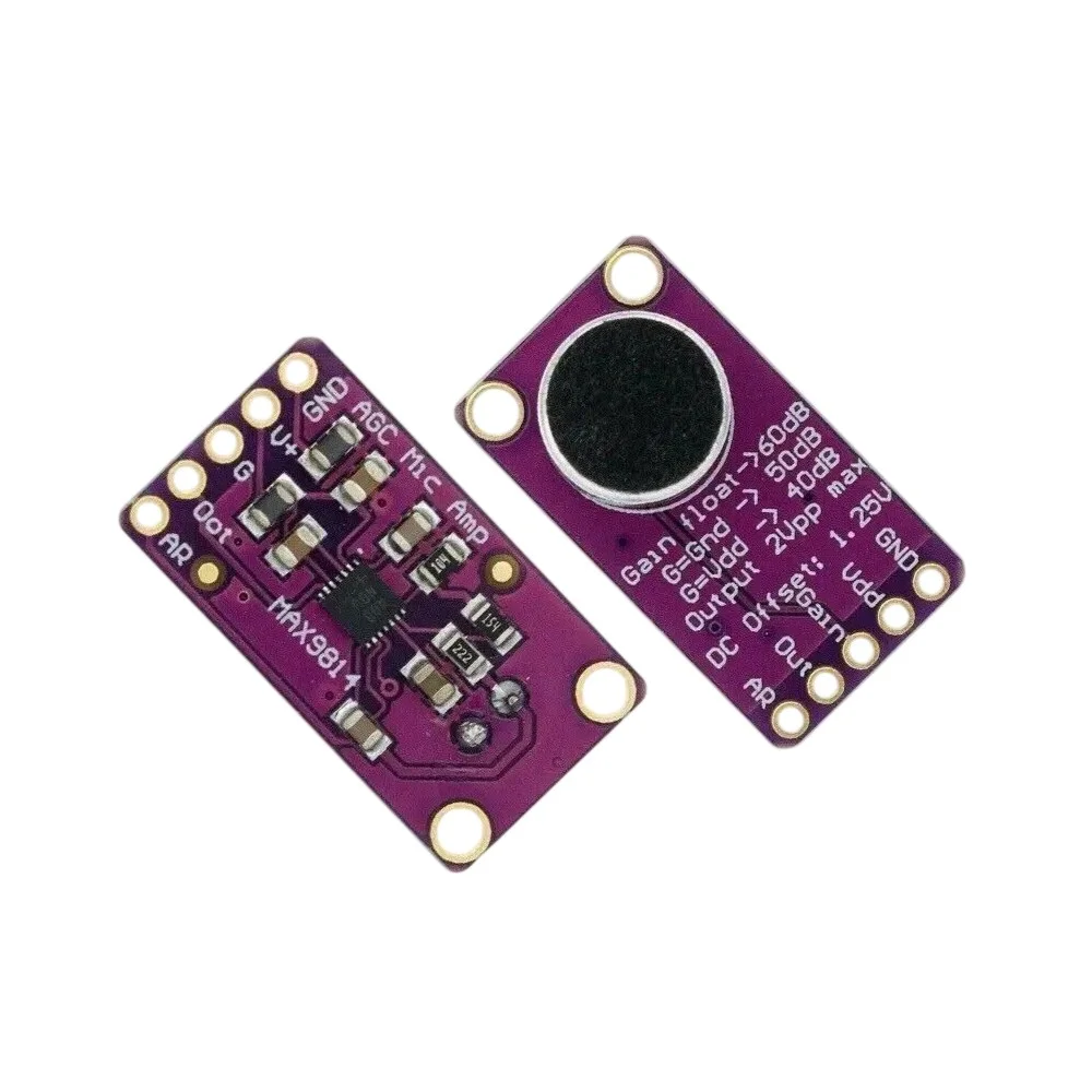 MAX9814 Microphone Amplifier Module - Image 2