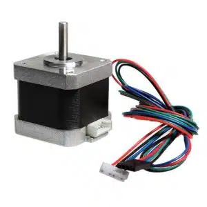 NEMA 17 stepper motor available in 40mm and 48mm sizes for precise motion control.