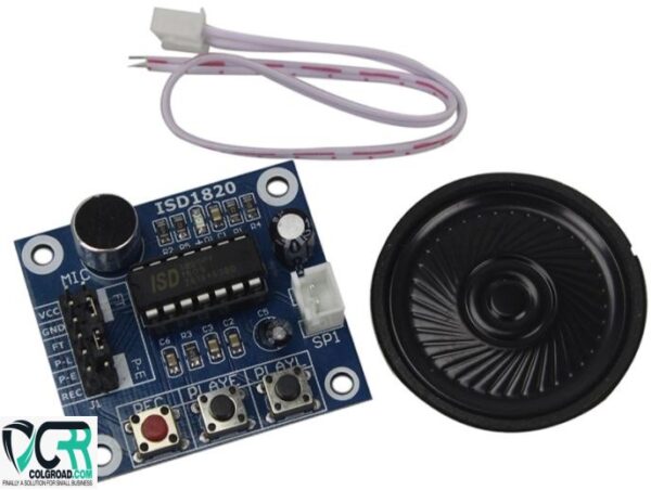 ISD1820 Voice Recording Module With Mic Audio Loudspeaker