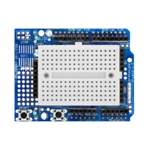 Arduino UNO Proto Shield Module with Mini Breadboard