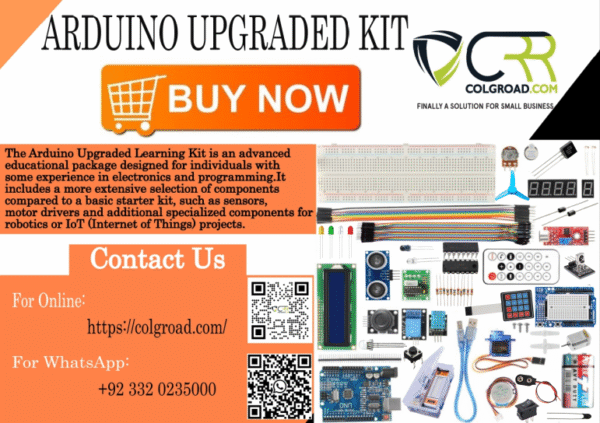 Arduino Upgraded Learning Kit With Component Box