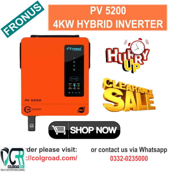 Fronus 4KW Hybrid Solar Inverter PV 5200