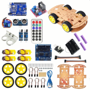 4WD Arduino Smart Robotic Car Kit (Un-Assembled)