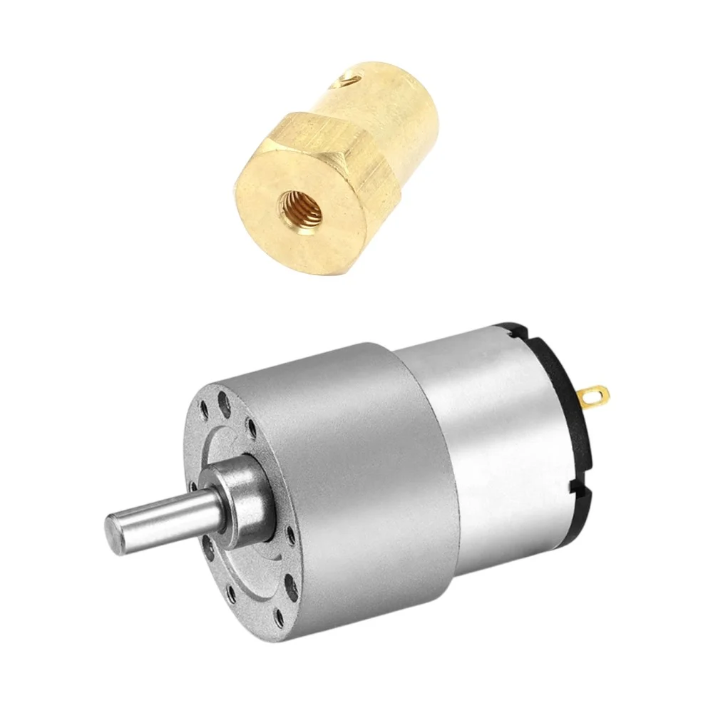 DC Encoder Motor 333RPM 12V (JGB37-520) with 85mm Wheel (Complete Kit) - Image 4