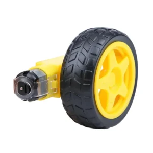 TT Gear Motor with 65mm Rubber Wheel