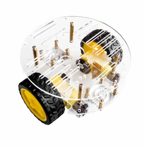 2WD Robot Car Round Chassis - Image 2