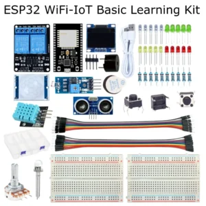 ESP32 IoT Based Basic Learning Kit with Component Box