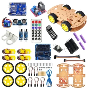 4WD Arduino Smart Robotic Car Kit (Un-Assembled)