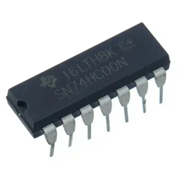 7400 Quad 2-Input NAND Gate IC (DIP)