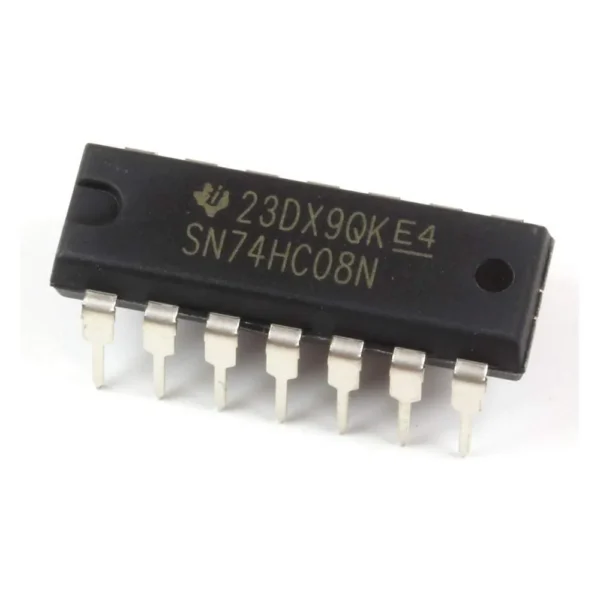 7408 Quad 2-Input AND Gate IC (DIP)