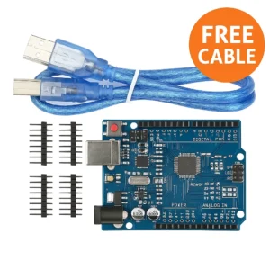 Arduino Uno R3 SMD Board with Free USB Cable