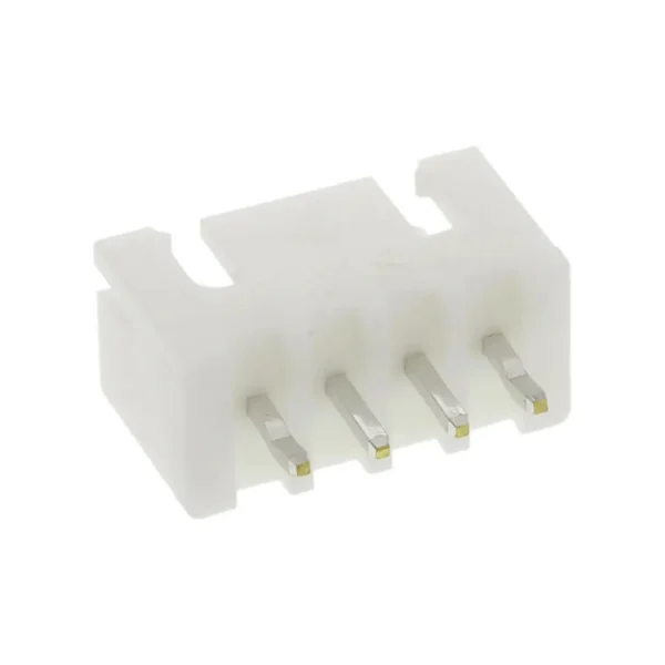 JST Male Connector 2.54mm 4-Pin Straight and Right Angle Header
