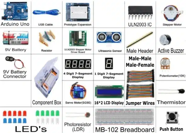 Arduino Starter Kit With Component Box - Image 2