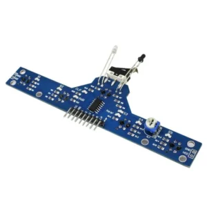 TCRT5000 5-Channel IR Line Tracking Module with Limit Switch