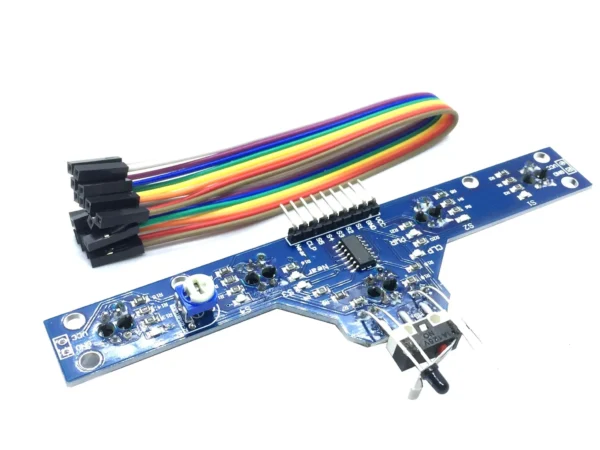 TCRT5000 5-Channel IR Line Tracking Module with Limit Switch - Image 2