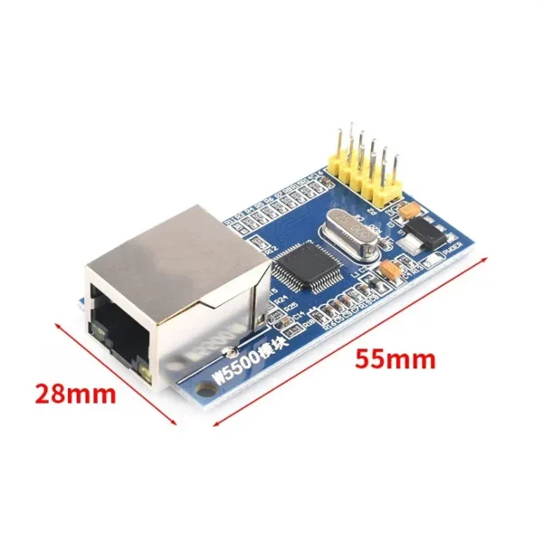 W5500 SPI to Ethernet LAN Network Module 55mm x 28mm
