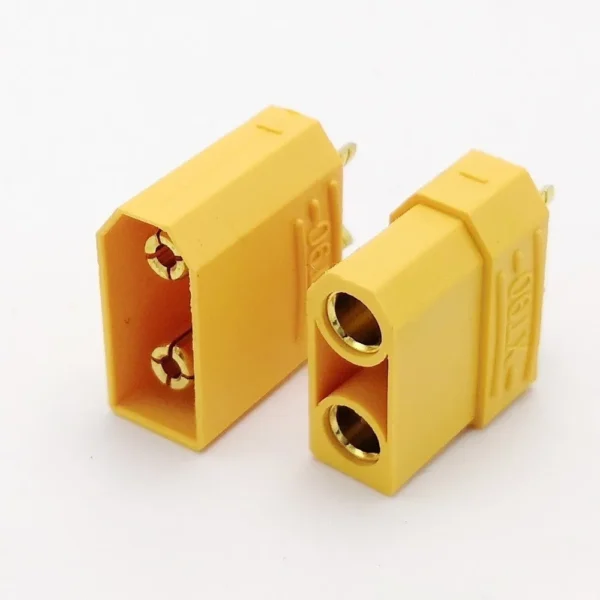 XT90 Battery Connectors Pair 500V 90A for High Current Applications
