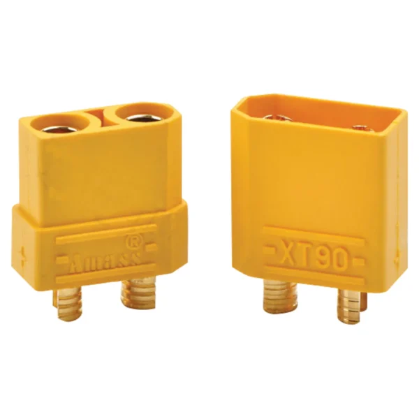 XT90 Battery Connectors Pair 500V 90A for High Current Applications