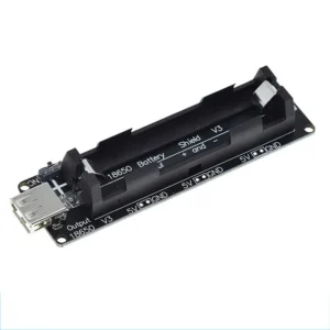 1x 18650 Lithium Ion Battery Holder Shield V3