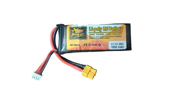 ZOP Power 3S 11.1V 1800mAh 25C LiPo Battery