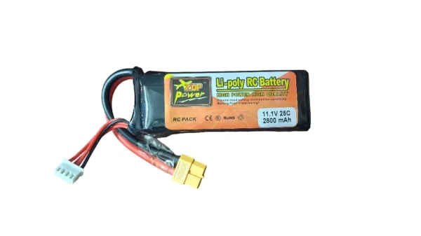 ZOP Power 3S 11.1V 2800mAh 25C LiPo Battery