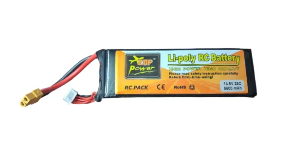 ZOP Power 4S 14.8V 5500mAh 25C LiPo Battery