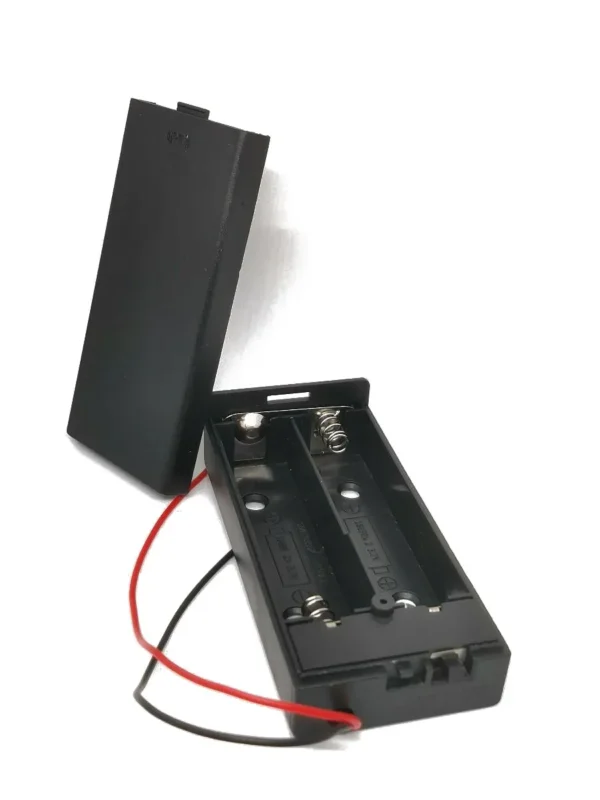 2x 18650 Cell Holder with Cover and On/Off Switch - Image 2