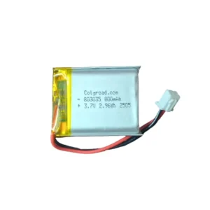 3.7V 800mAh 803035 2.96Wh LiPo Rechargeable Battery