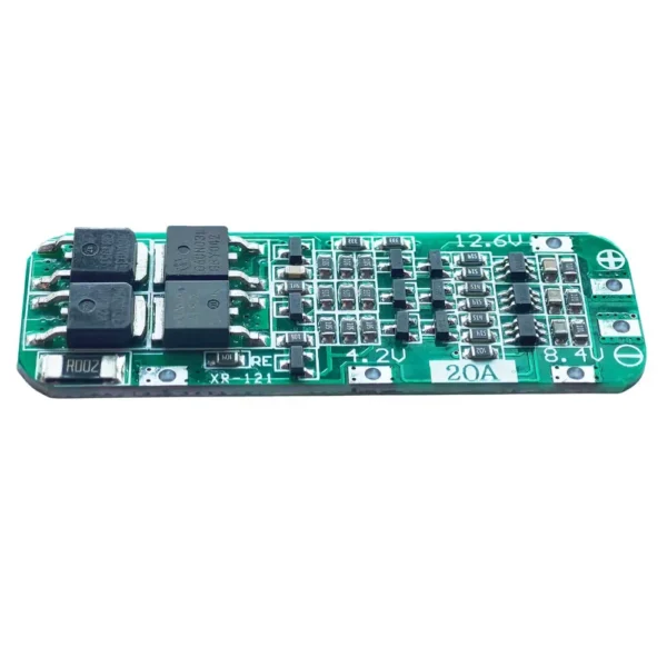 3S 12.6V 20A Li-Ion Cell BMS Charging Protection Module - Image 2