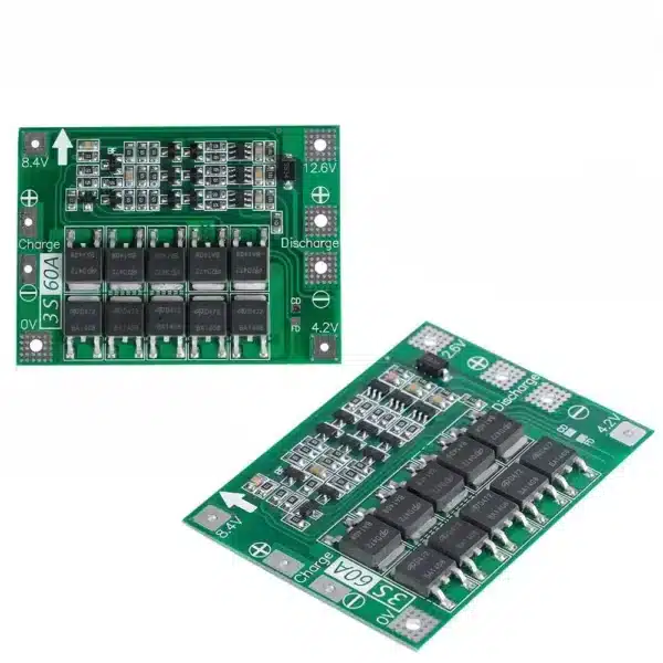 3S 12.6V 60A Li-Ion Cell BMS Charging Protection Module - Image 2