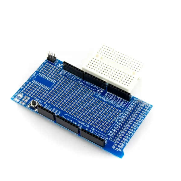 Arduino MEGA Proto Shield Module with Mini Breadboard - Image 3