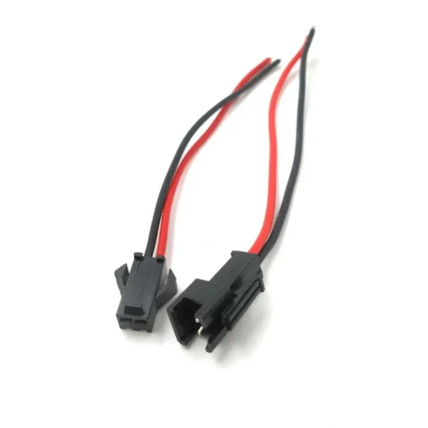 2-Pin JST SM Connector Wire Cable Pair (2.54mm Pitch) - Image 3