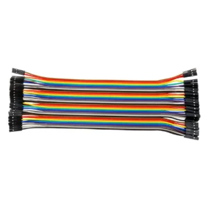 20cm Female-to-Female Hole-to-Hole Jumper Wires 40pcs Set