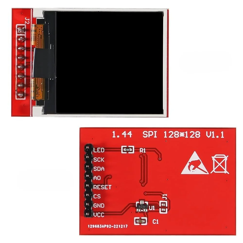 1.44 Inch SPI TFT Display Screen Module (128x128) - Image 3