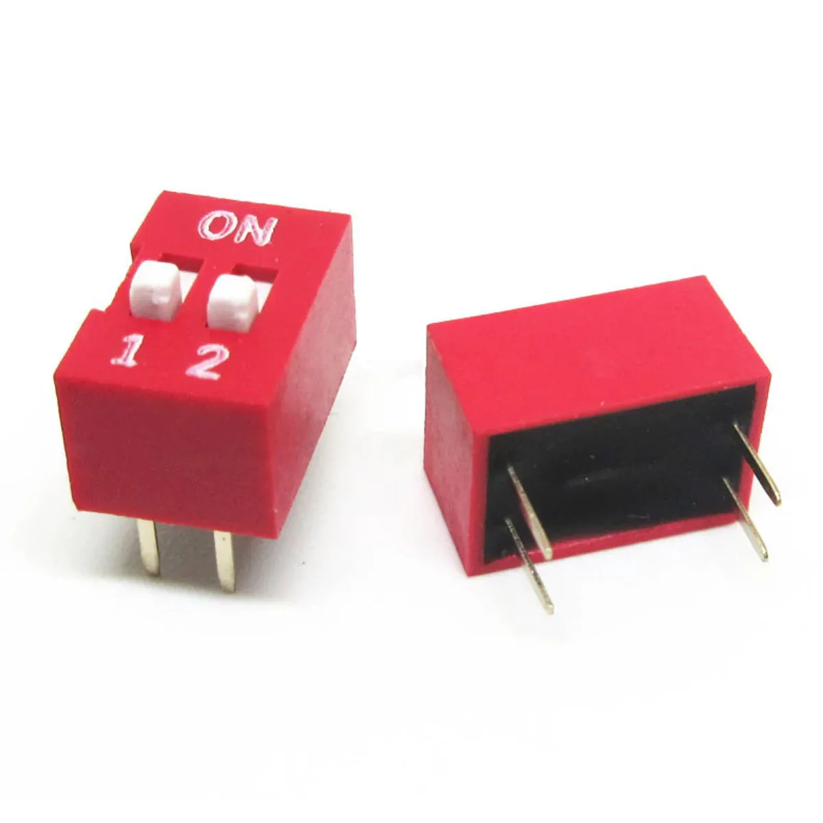 2-Way Dip Switch SPST Slide Switch (2.54mm) - Image 2