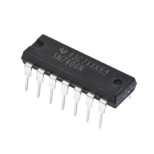 7406 Hex Inverter Buzzer IC (DIP)