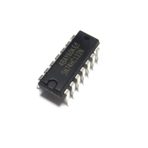 74132 Quad 2-Input NAND Gate Schmitt Trigger IC (DIP)