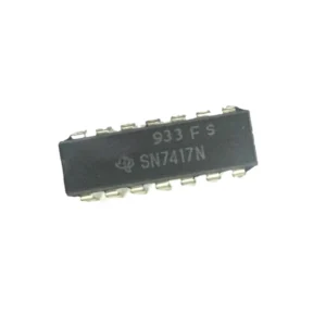 7417 Hex Buffer High Voltage Open Collector IC (DIP)