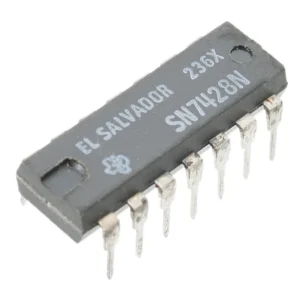 7428 Quad 2-Input NOR Gate IC (DIP)