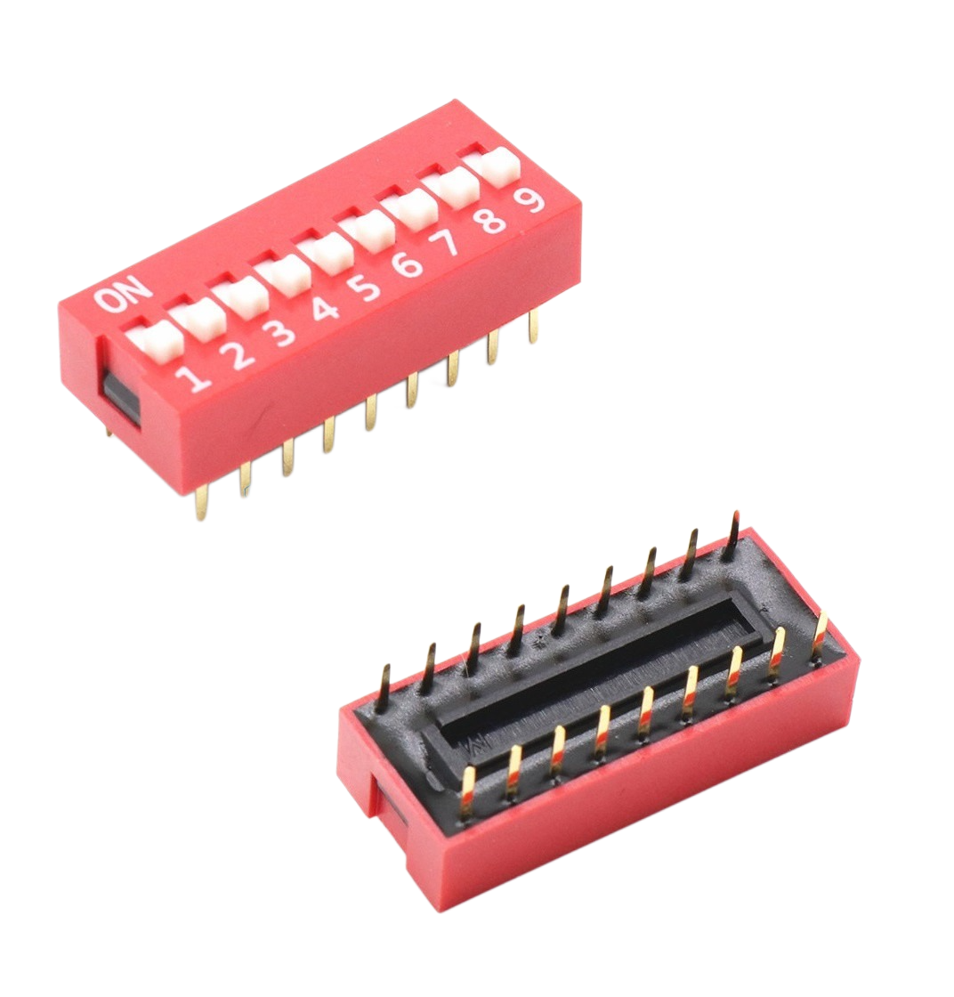 8-Way Dip Switch SPST Slide Switch (2.54mm) - Image 2
