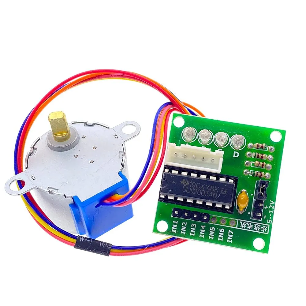 28BYJ-48 5V DC Stepper Motor with ULN2003 Driver Module - Image 2