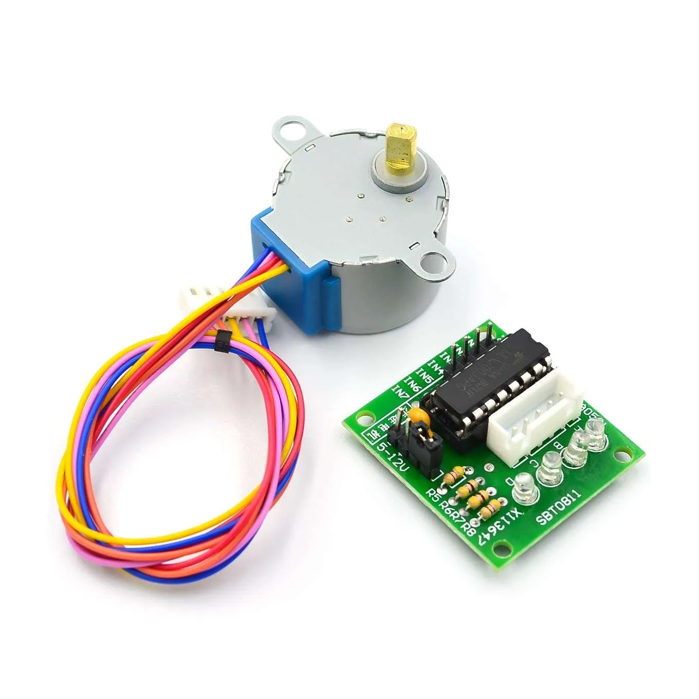 28BYJ-48 5V DC Stepper Motor with ULN2003 Driver Module