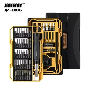 83 in 1 New version Precision screwdriver set with TPR Soft gule handle JM-8186 A