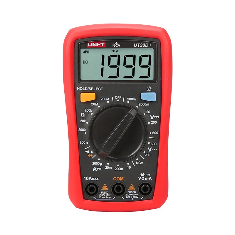 Palm Size Multimeters UT-33D+