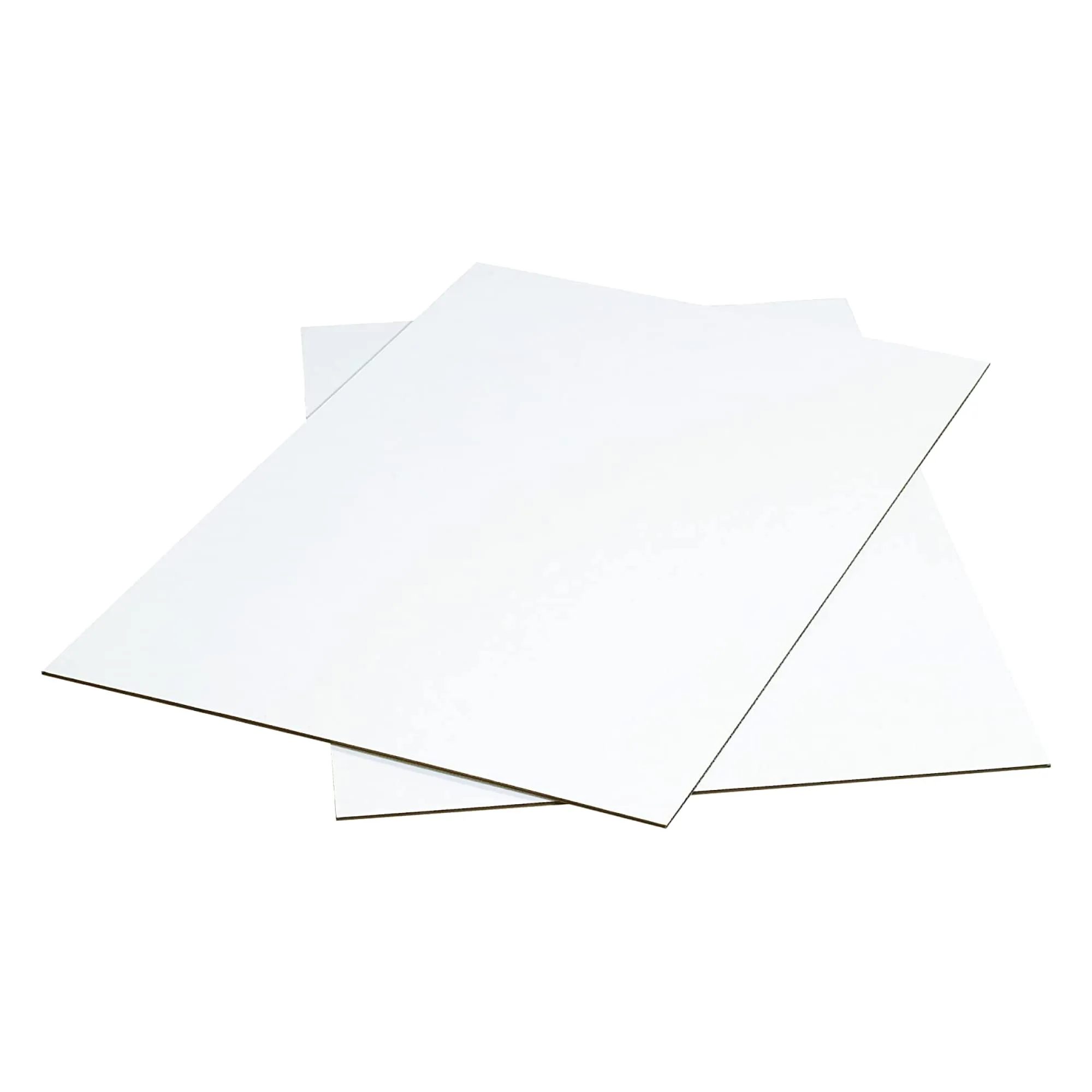White Cardboard Sheet for DIY Projects (1ft x 1ft)